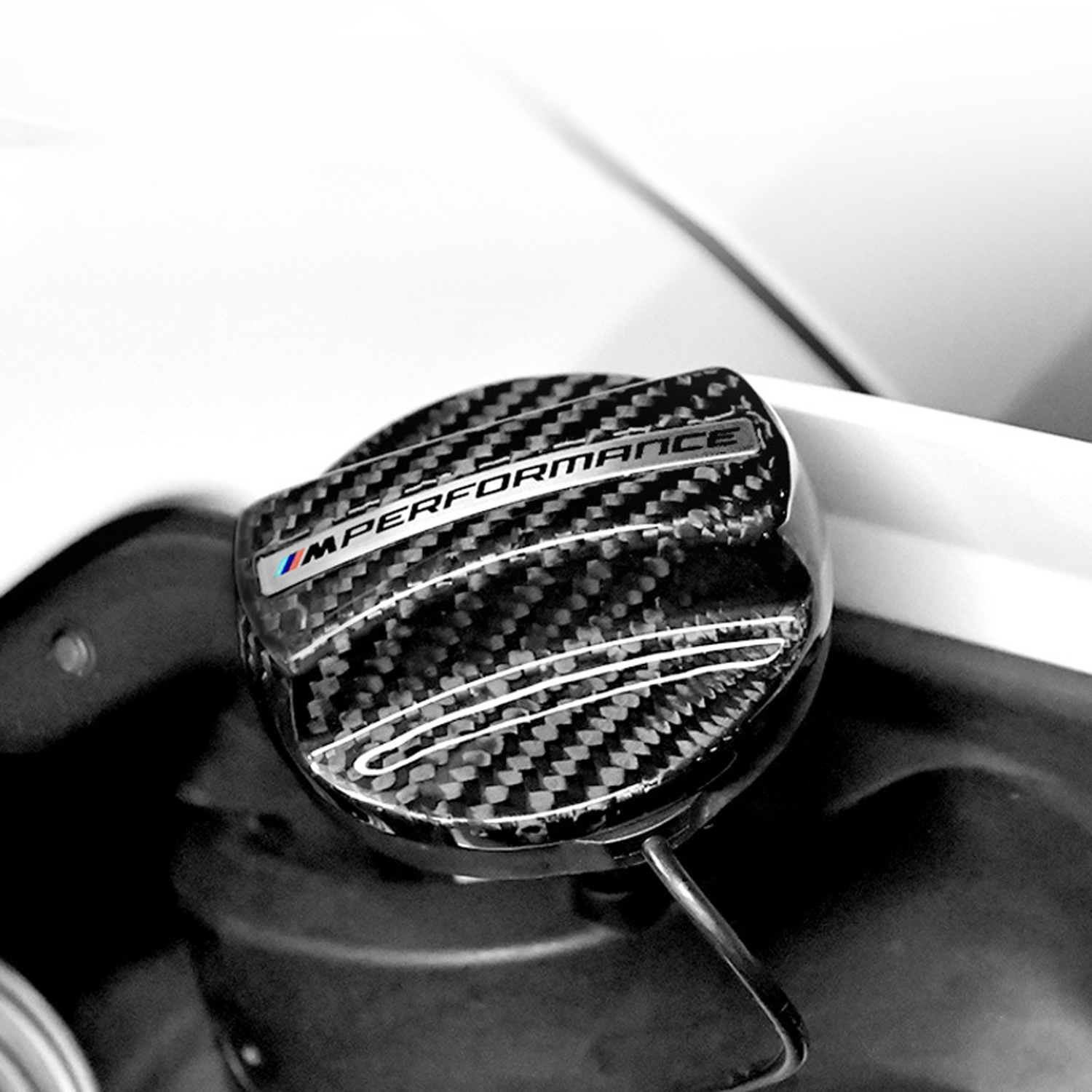 Tapa de Combustible M Performance en Fibra de Carbono